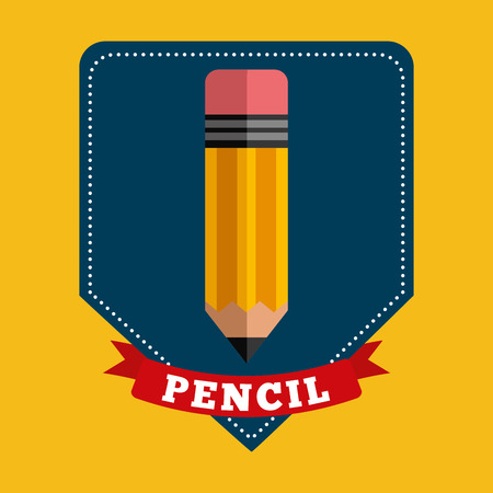 pencil icon design, vector illustrationのイラスト素材