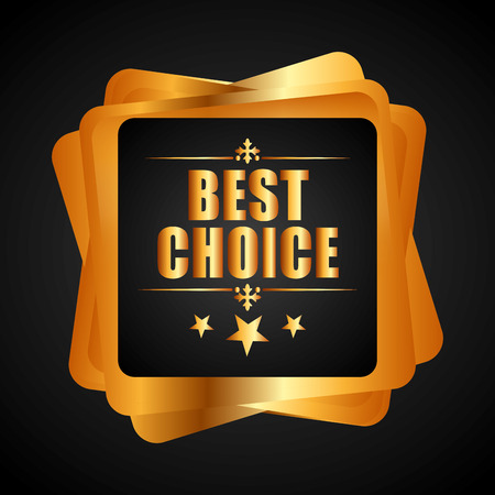 best choice design, vector illustration eps10 graphicのイラスト素材