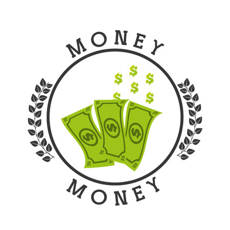 money concept design, vector illustration eps10 graphicのイラスト素材