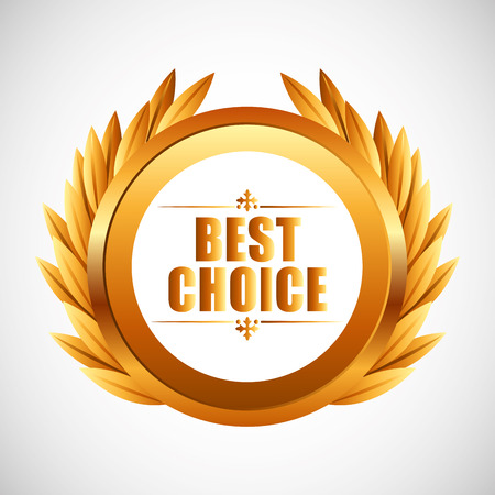 best choice design, vector illustration eps10 graphicのイラスト素材