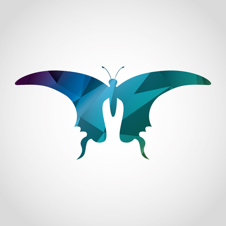 beautiful butterfly design, vector illustration eps10 graphicのイラスト素材