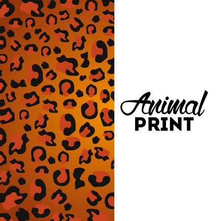 animal print design, vector illustration eps10 graphicのイラスト素材