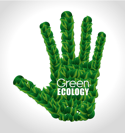 Go green design, vector illustration eps 10.のイラスト素材