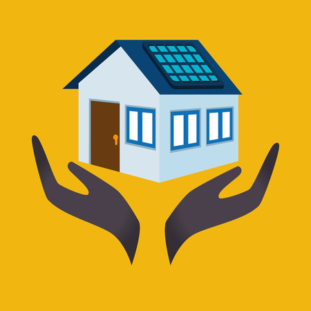 Home insurance design, vector illustration eps 10.のイラスト素材