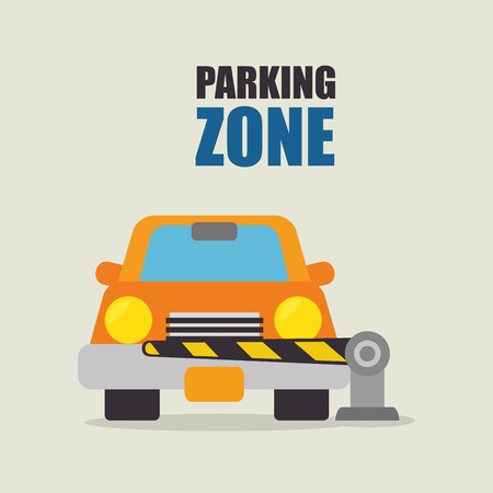 Parking zone design, vector illustration eps 10.のイラスト素材