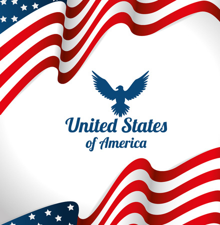 USA digital design, vector illustration eps 10.のイラスト素材