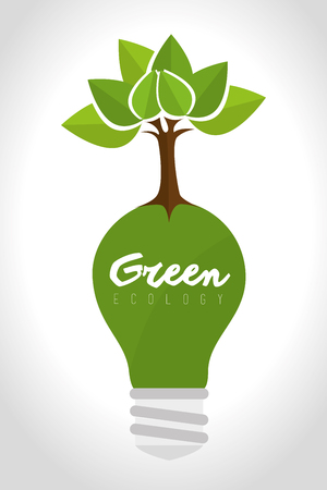 Go green design, vector illustration eps 10.のイラスト素材