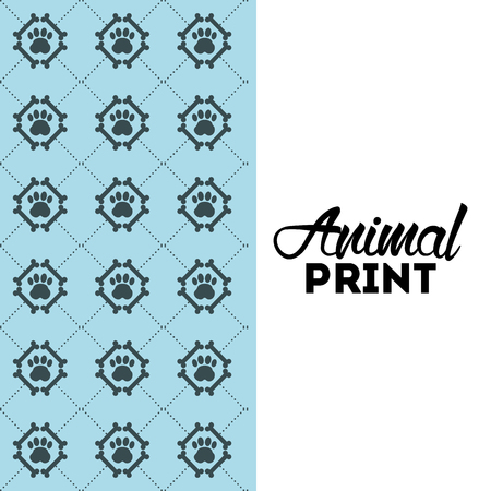 animal print design, vector illustration eps10 graphicのイラスト素材