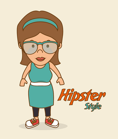 Hipster lifestyle design, vector illustration eps 10.のイラスト素材