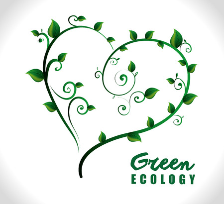 Go green design, vector illustration eps 10.のイラスト素材
