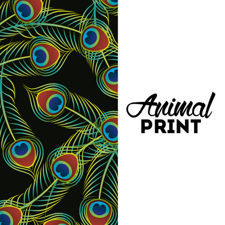 animal print design, vector illustration eps10 graphicのイラスト素材