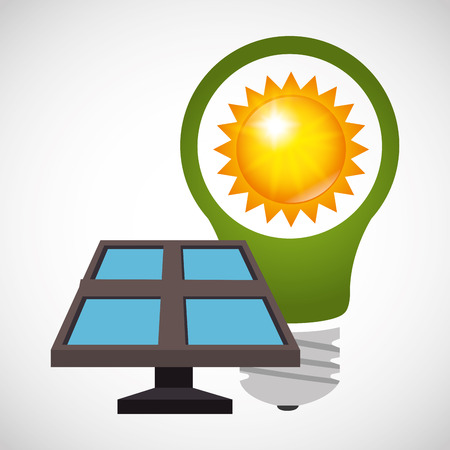 green energy design, vector illustration eps 10.のイラスト素材