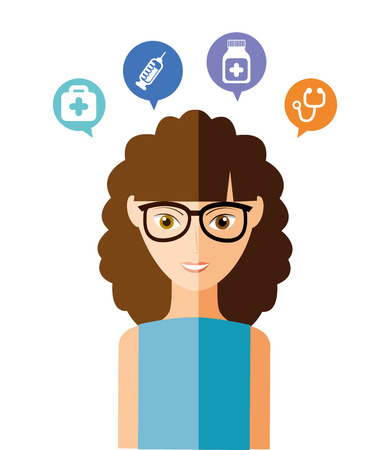 personal thought designのイラスト素材