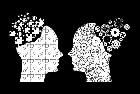 think concept designのイラスト素材