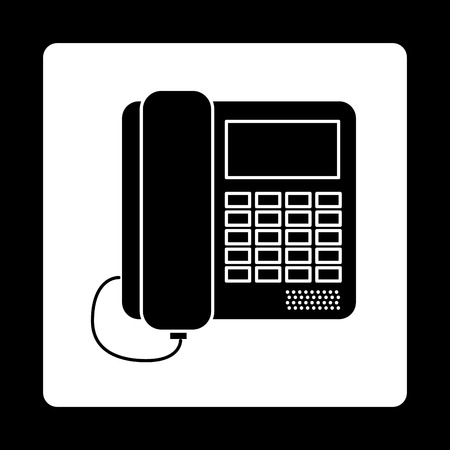 telephone icon designのイラスト素材