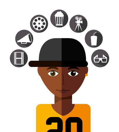 personal thought designのイラスト素材