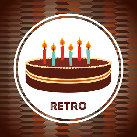 retro party designのイラスト素材