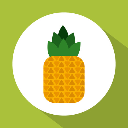 fresh fruit designのイラスト素材