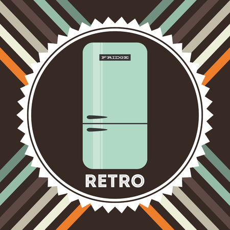 retro device designのイラスト素材
