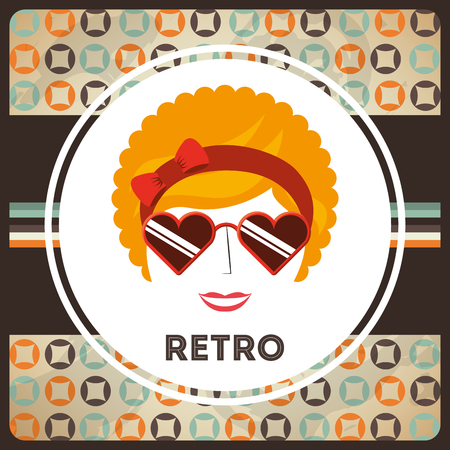 retro party designのイラスト素材