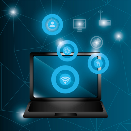 Technology digital design, vector illustration eps 10.のイラスト素材