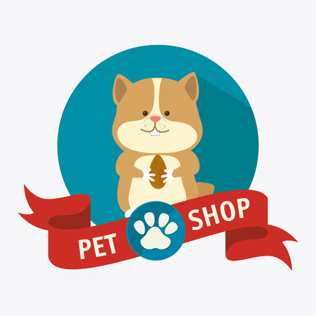Pet shop design, vector illustration eps 10.のイラスト素材
