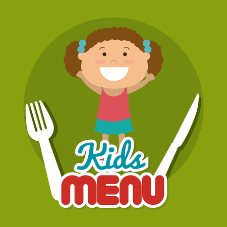 Kids nutrition design, vector illustration eps 10.のイラスト素材