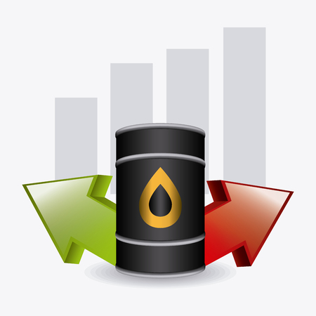 Oil industry design, vector illustration eps 10.のイラスト素材