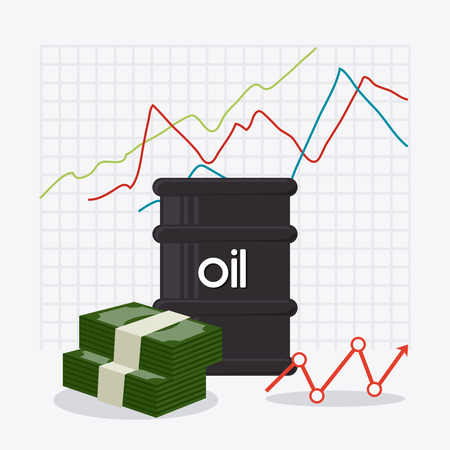 Oil industry design, vector illustration eps 10.のイラスト素材