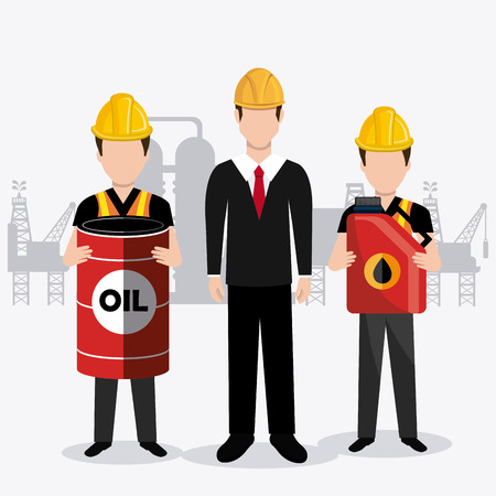 Petroleum industry design, vector illustration eps 10.のイラスト素材