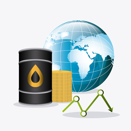 Oil industry design, vector illustration eps 10.のイラスト素材