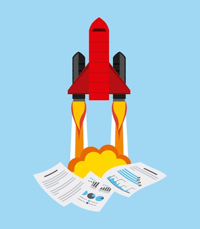 start up design, vector illustration eps10 graphicの写真素材