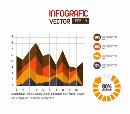 Business Growth and profits, vector illustration eps 10のイラスト素材