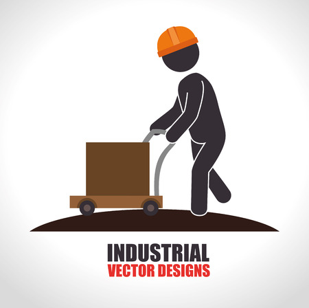 Factory and industry plant equipment design, vector illustration eps 10.のイラスト素材