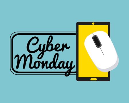 cyber monday deals design, vector illustration eps10 graphicのイラスト素材