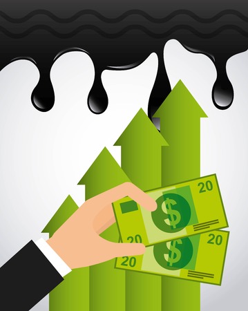 oil prices design, vector illustration eps10 graphicのイラスト素材