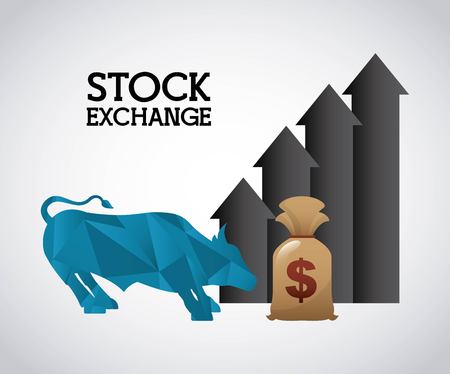 stock exchange design, vector illustration eps10 graphicのイラスト素材