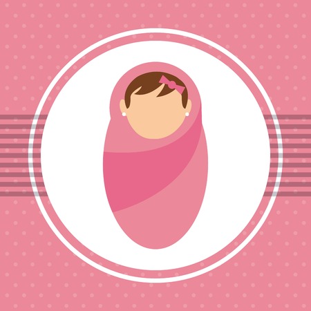 baby newborn design, vector illustration eps10 graphicのイラスト素材