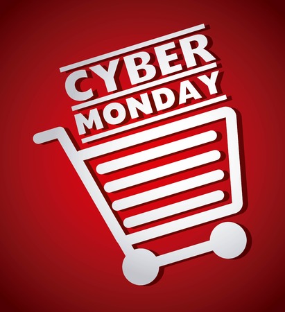 cyber monday deals design, vector illustration eps10 graphicのイラスト素材