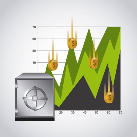 stock exchange design, vector illustration eps10 graphicのイラスト素材