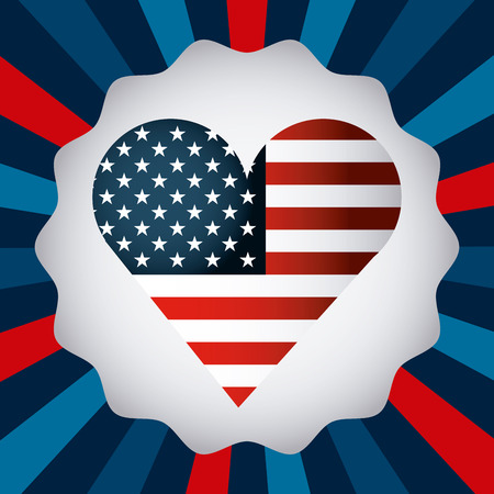 united states emblem design, vector illustration eps10 graphicのイラスト素材