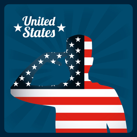united states emblem design, vector illustration  graphicのイラスト素材