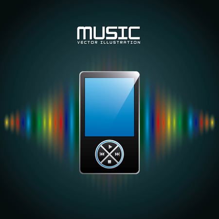 digital music design, vector illustration   graphicのイラスト素材