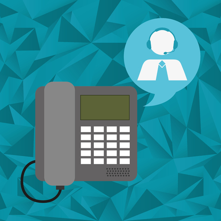 customer service design, vector illustration  graphicのイラスト素材