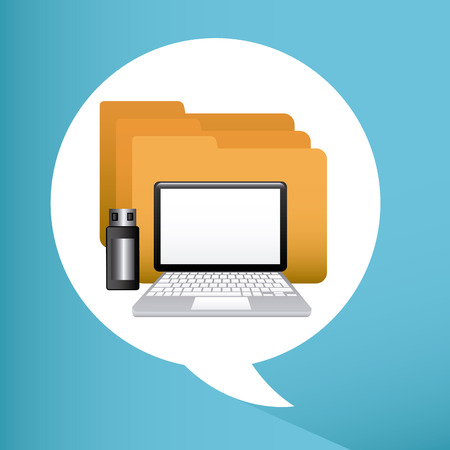 data center design, vector illustration  のイラスト素材