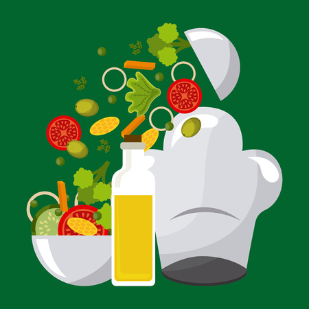 vegetarian menu design, vector illustration   graphicのイラスト素材