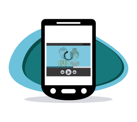 music player design, vector illustration   graphicのイラスト素材