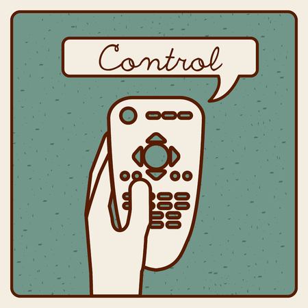control remote design, vector illustration   graphicのイラスト素材