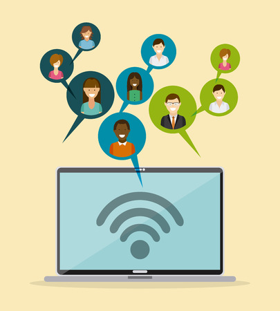 social media design, vector illustration   graphicのイラスト素材