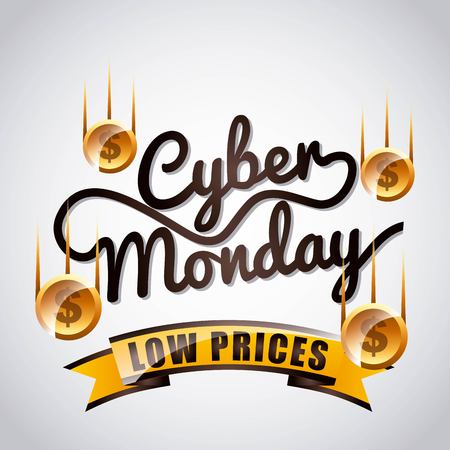 cyber monday deals design, vector illustration eps10 graphicのイラスト素材